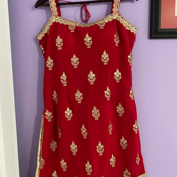 Sharara / Gharara Indian / Pakistani Outfit Size 8 - Picture 1 of 10